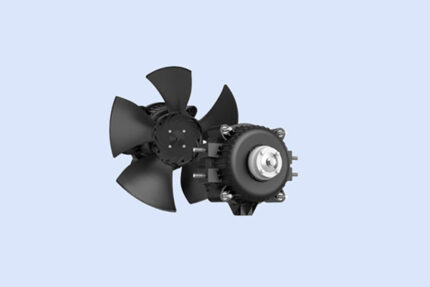 Energiesparender NiQ Axialventilator mit ebm-papst Motor für Kühltechnik und Supermarkt-Kühlmöbel