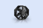 AxiBlade Axialventilator von ebm-papst mit Schutzgitter für industrielle Kühlanwendungen