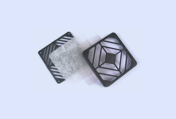 Filter cassettes for compact fans